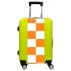 Valise Damier_orange Vert