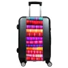 Valise Toiles_multicolores Gris